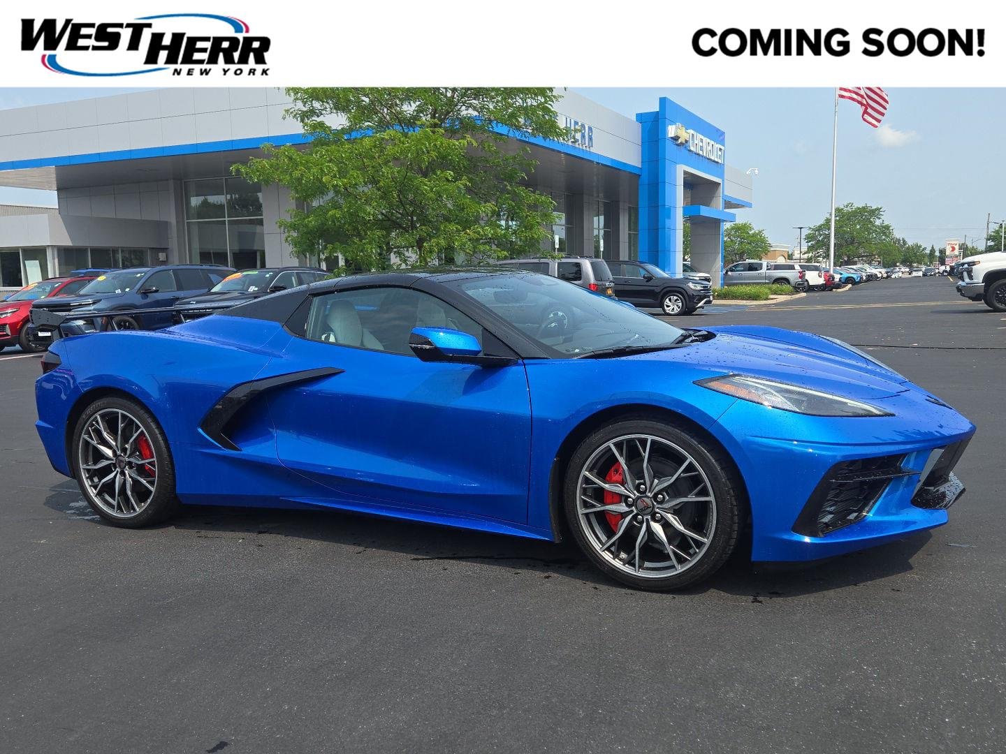 Used 2025 Riptide Blue Metallic Chevrolet 2LT image 1