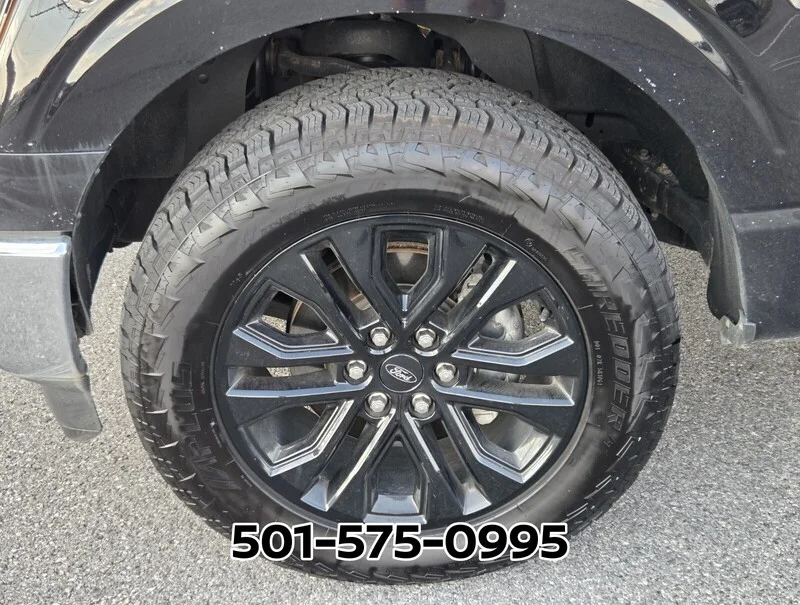 Used 2022 Agate Black Metallic FORD XLT 4WD SUPERCREW 5.5