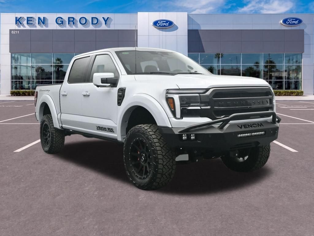New 2025 Space White Metallic Ford Lariat image 1