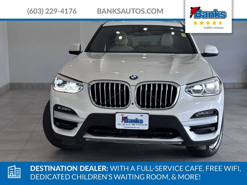 Certified Used 2021 White BMW xDrive30i image 3