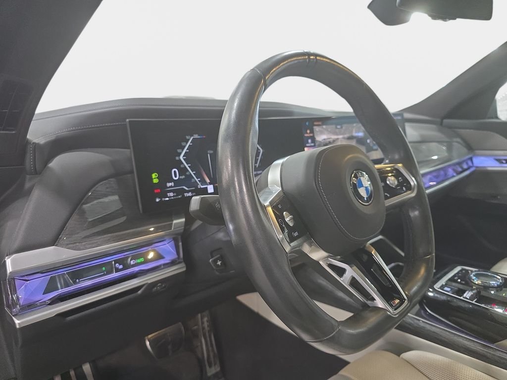 Certified Used 2023 Oxide Grey Met BMW 740i image 19