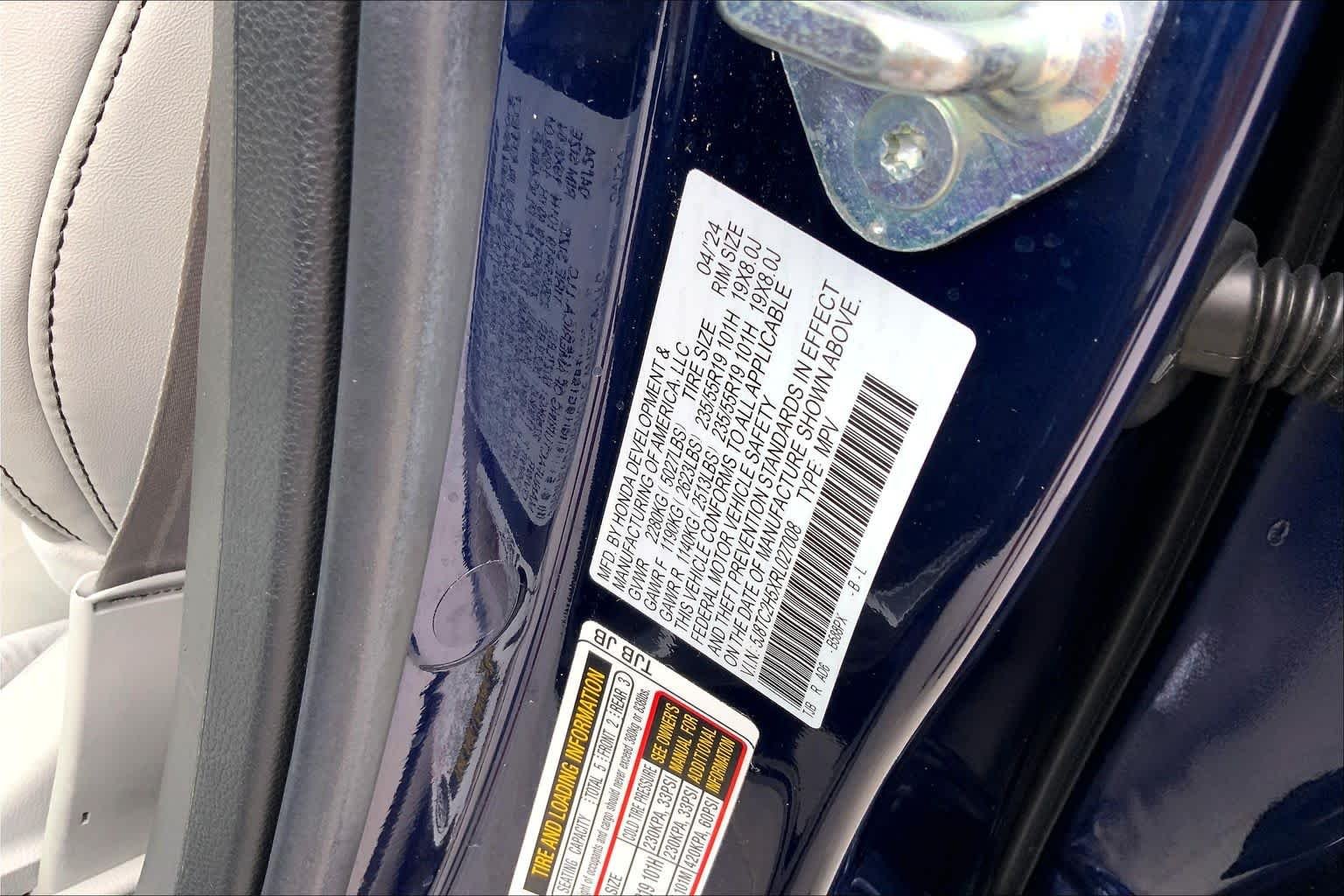 Used 2024 Fathom Blue Pearl Acura w/Technology Package image 35