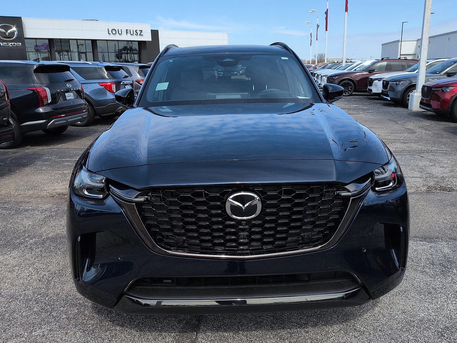 New 2026 Deep Crystal Blue Mica Mazda S Premium Sport image 3