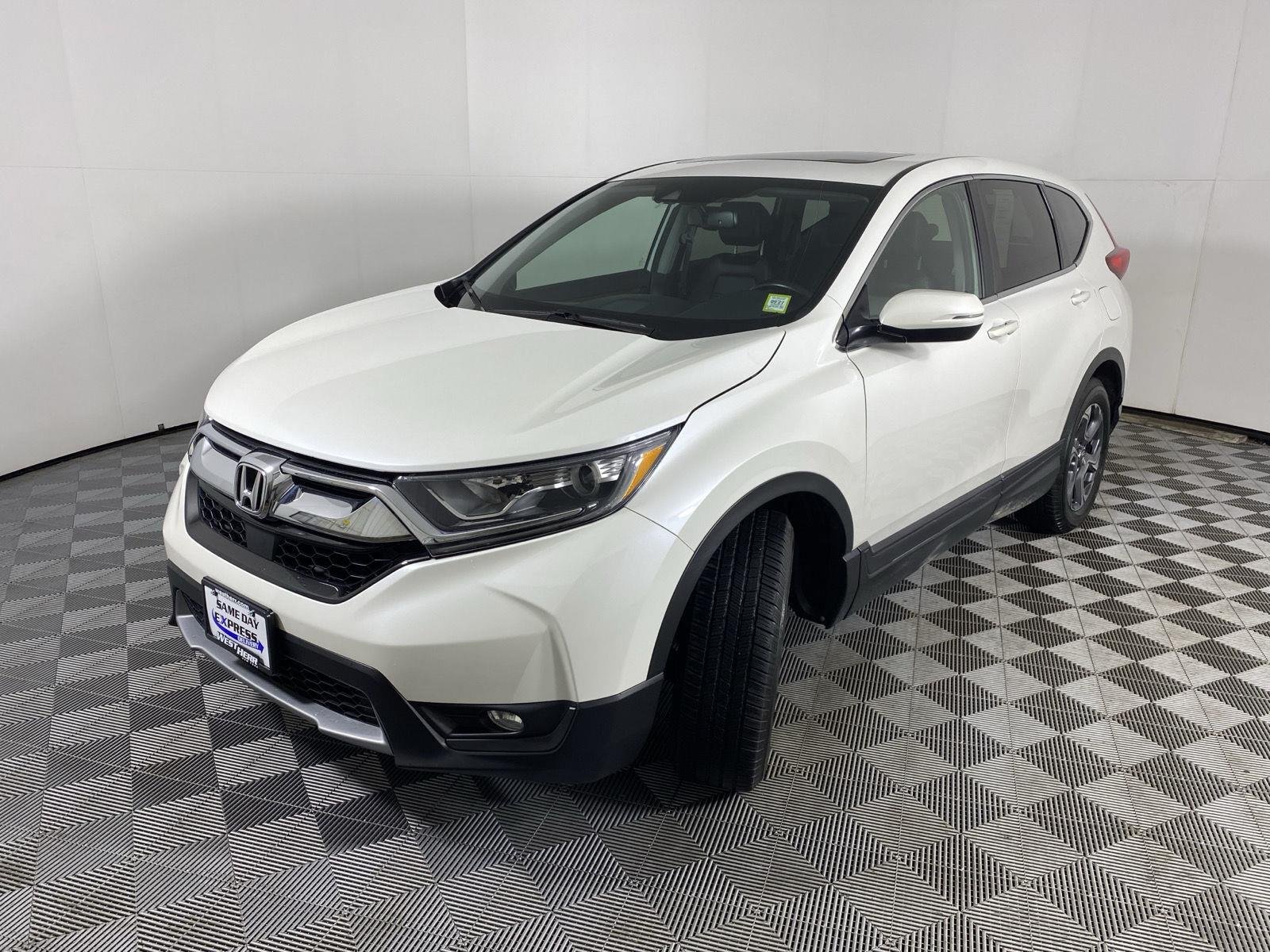 Used 2018 White Diamond Pearl Honda EX-L image 3