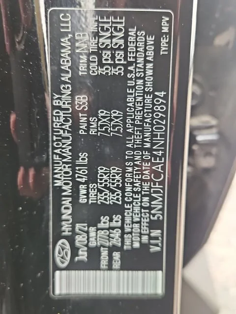 Used 2022 Black Hyundai SEL image 31