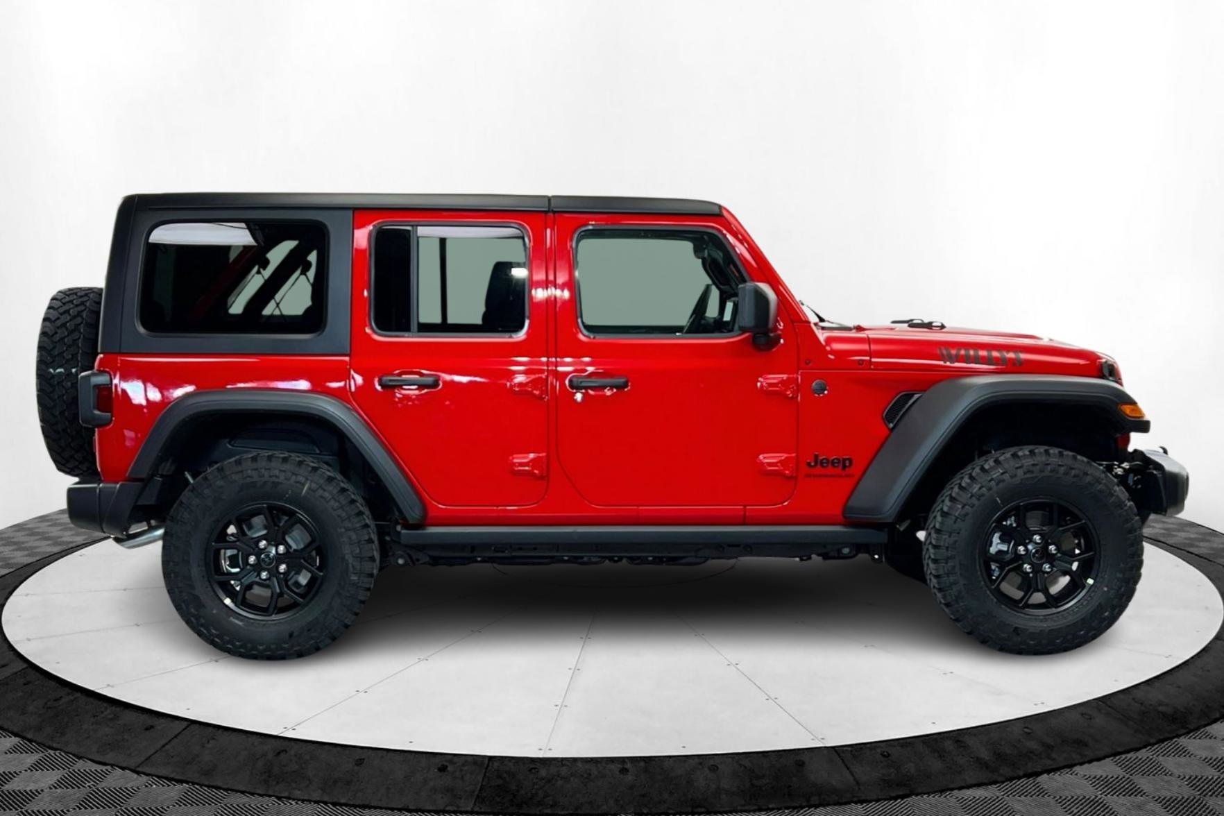 New 2026 Firecracker Red Clear-Coat Exterior Paint Jeep Willys image 7