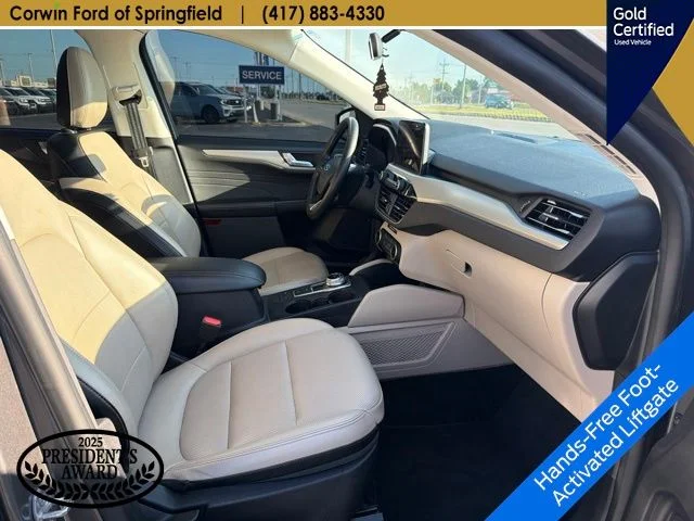 Certified Used 2022 Gray Metallic Ford SEL image 12