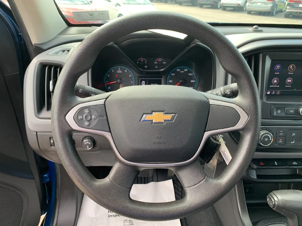Used 2021 Blue Chevrolet Work Truck image 25