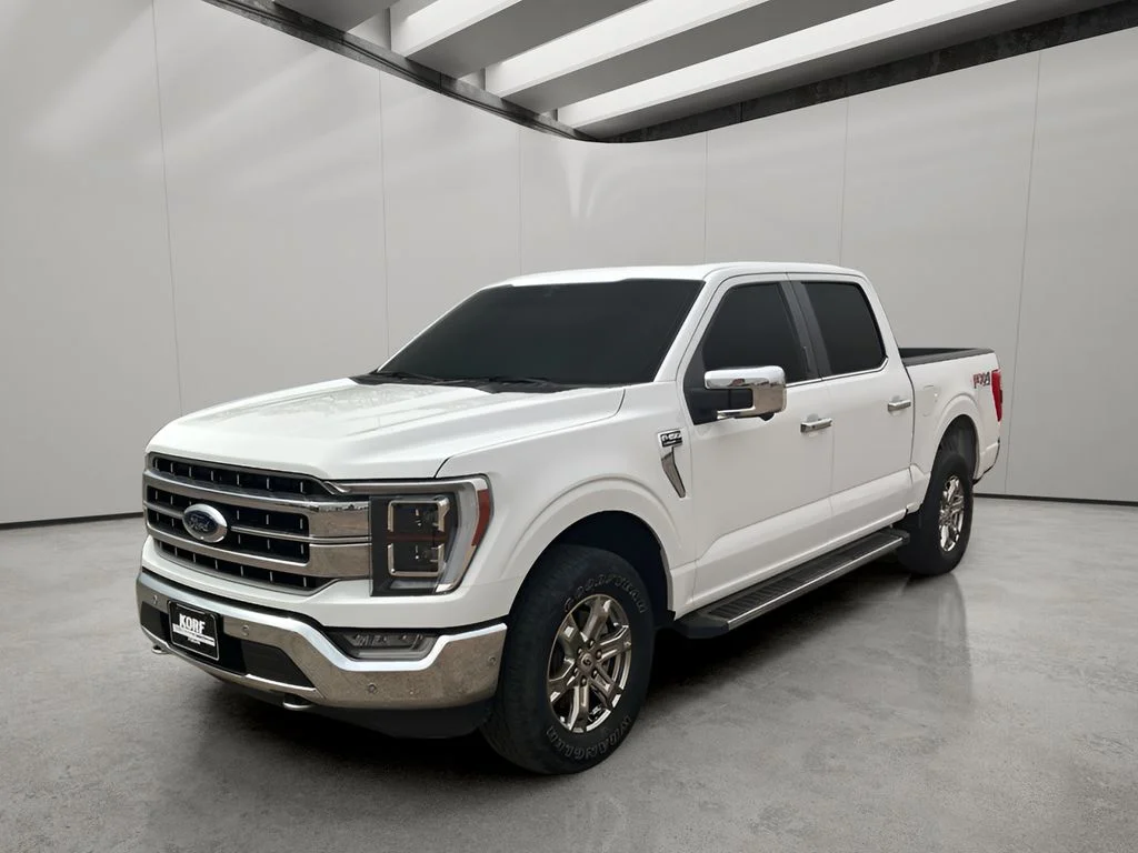 Used 2021 Oxford White Ford LARIAT image 1