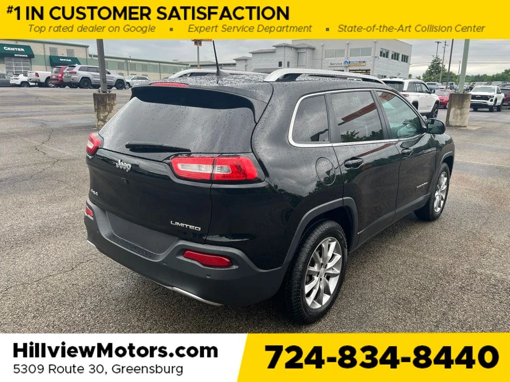 Used 2018 Diamond Black Jeep Limited image 7