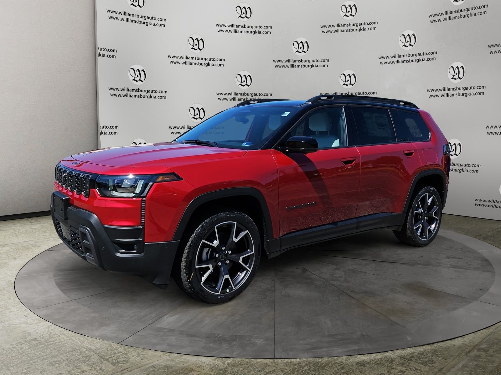 New 2026 Red Hot Pearl-Coat Exterior Paint Jeep Overland image 1