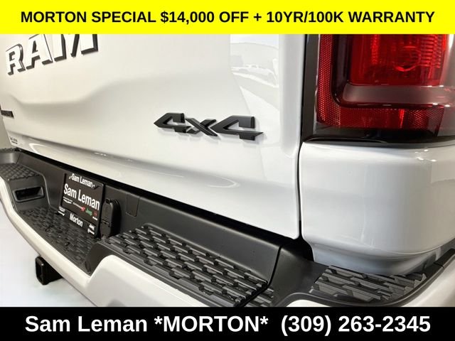 New 2026 Bright White Clear-Coat Exterior Paint Ram Big Horn/Lone Star image 36