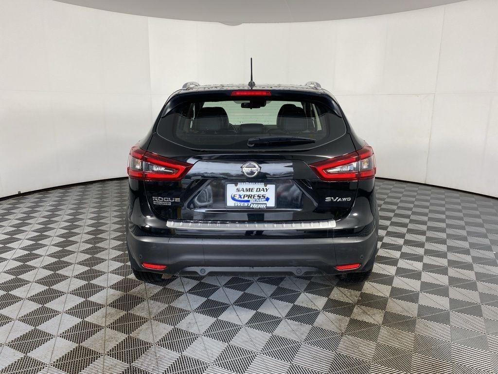 Certified Used 2022 Magnetic Black Pearl Nissan SV image 9