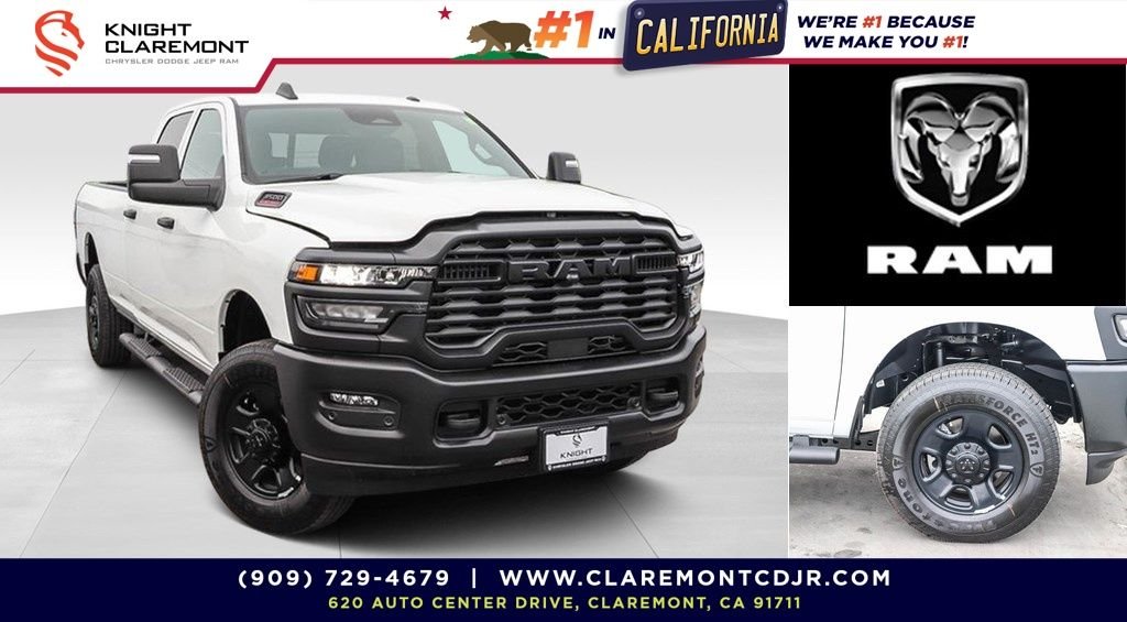 New 2026 Bright White Clearcoat Ram Tradesman image 1