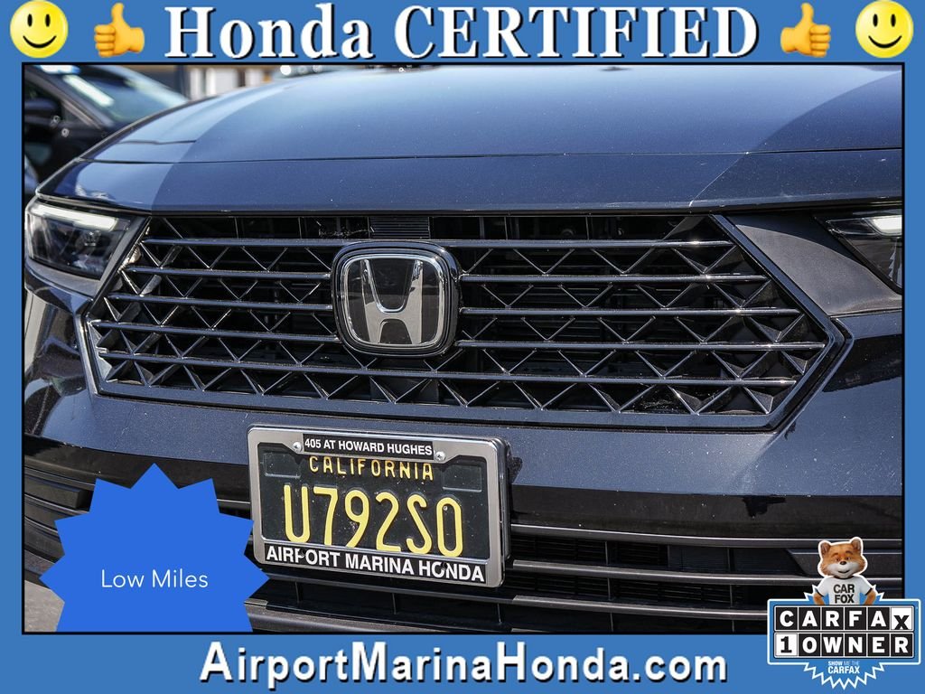 Certified Used 2024 Crystal Black Pearl Honda HYBRID SPORT image 18