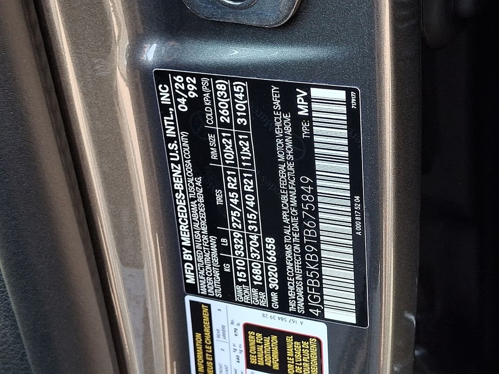 New 2026 Selenite Grey Metallic Mercedes-Benz GLE 450 image 24