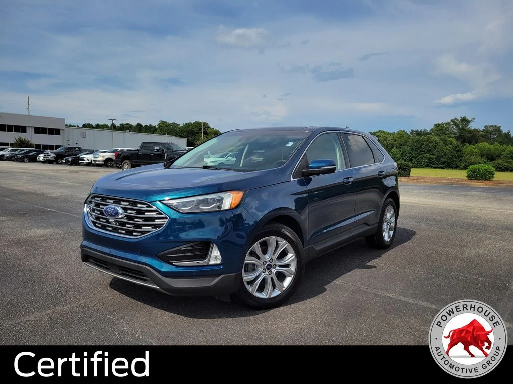 Used 2020 Green Ford Titanium image 1
