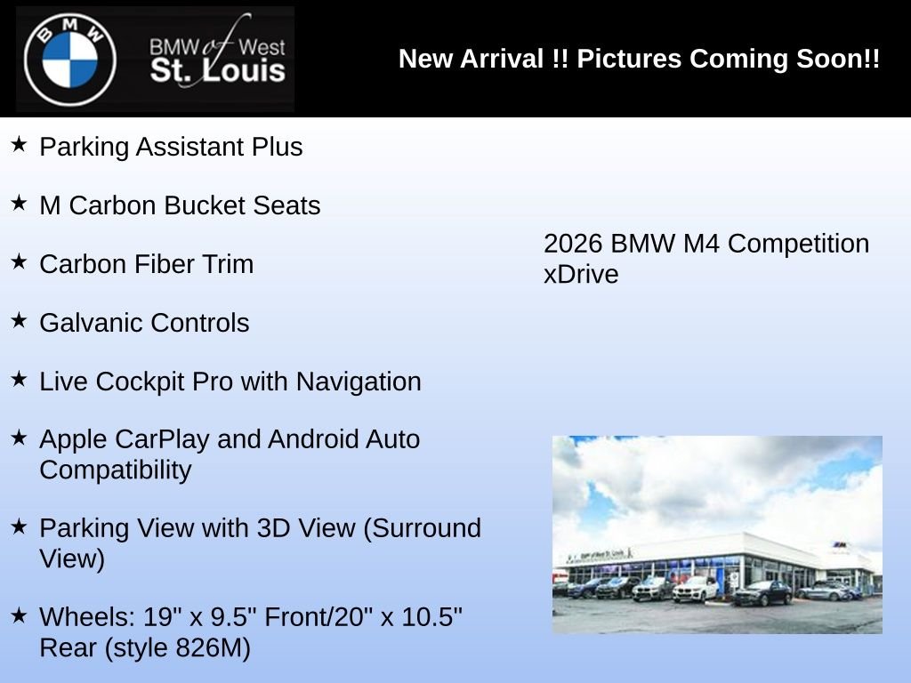 Used 2026 White BMW Competition image 4