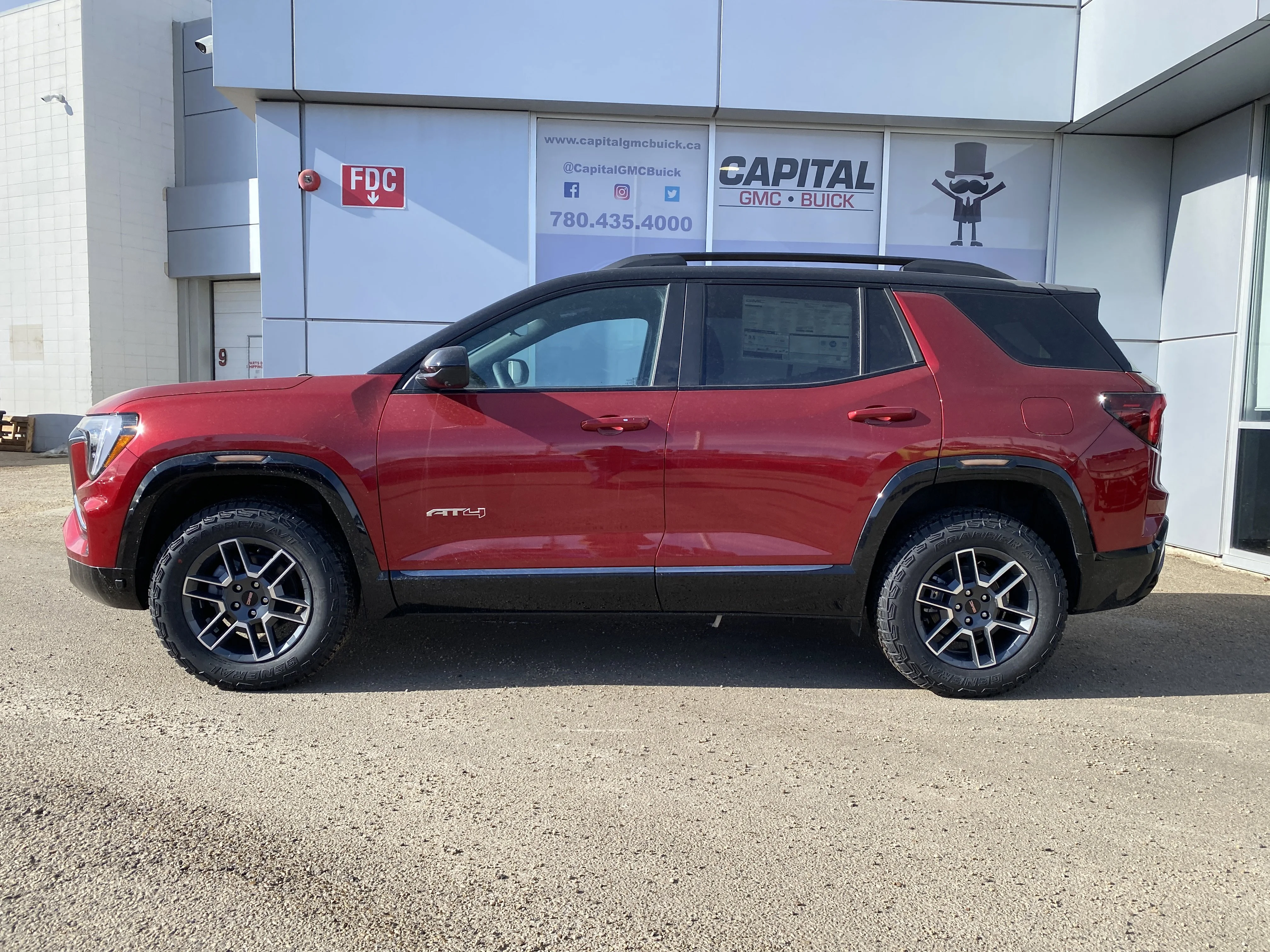 New 2026 VOLCANIC RED TINTCOAT GMC AWD AT4 image 3