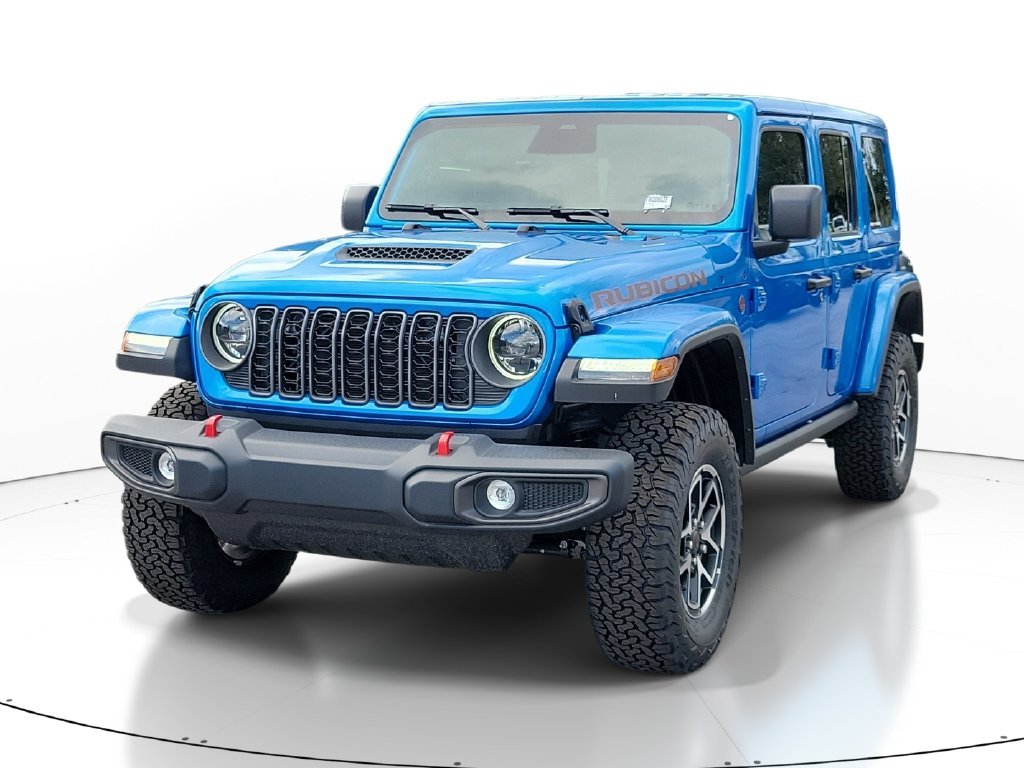 New 2026 Hydro Blue Pearl-Coat Exterior Paint Jeep Rubicon image 1