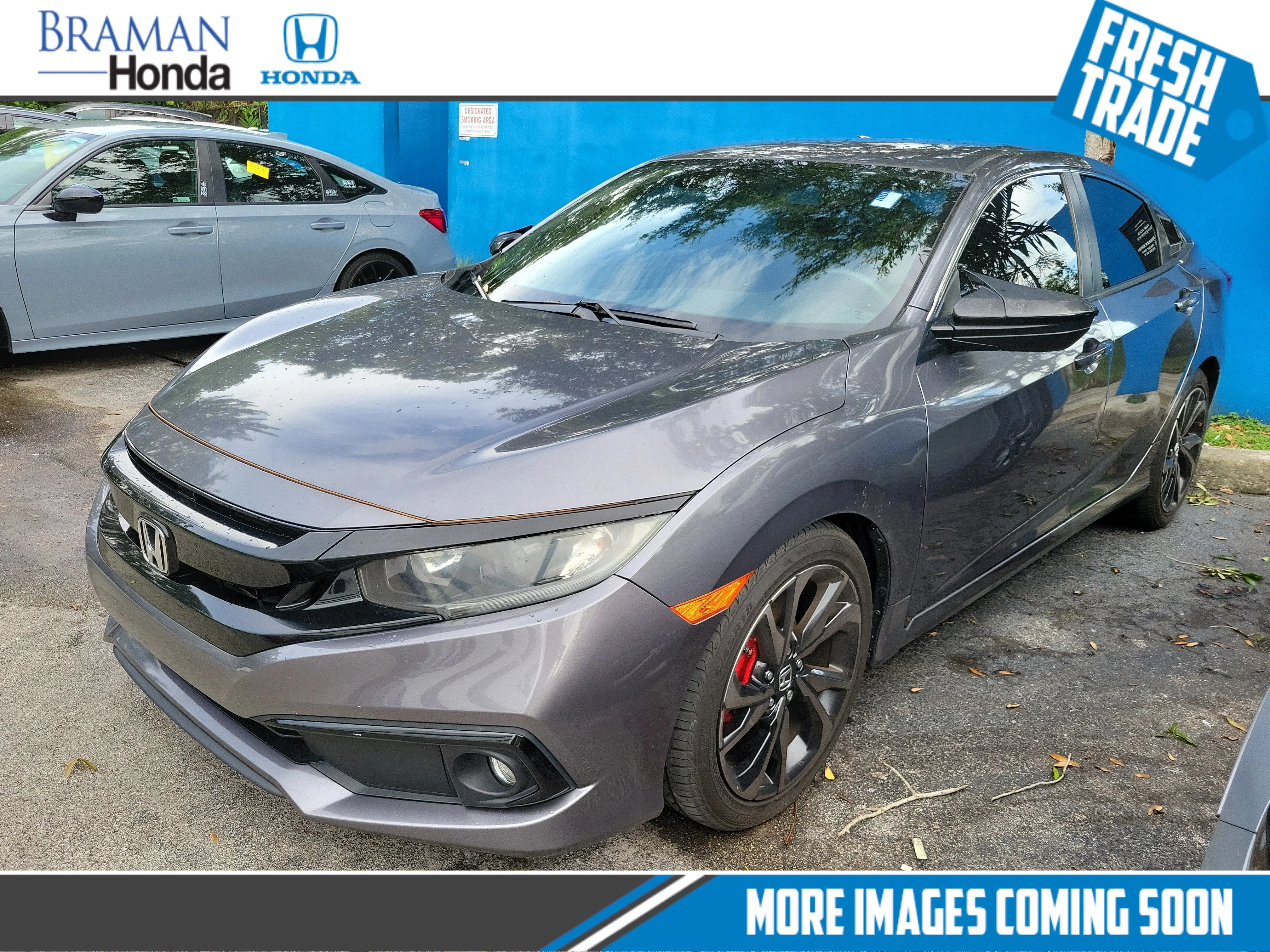 Certified Used 2020 Modern Steel Metallic Honda Sport image 1