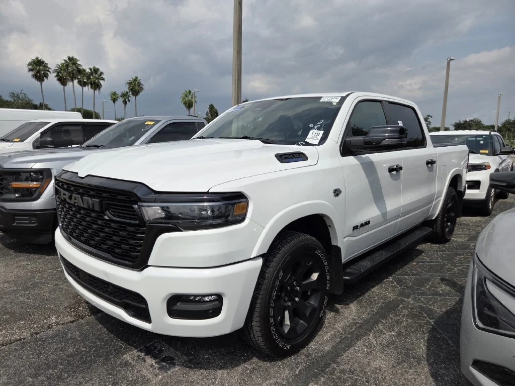 Used 2026 Bright White Clearcoat Ram Big Horn image 3