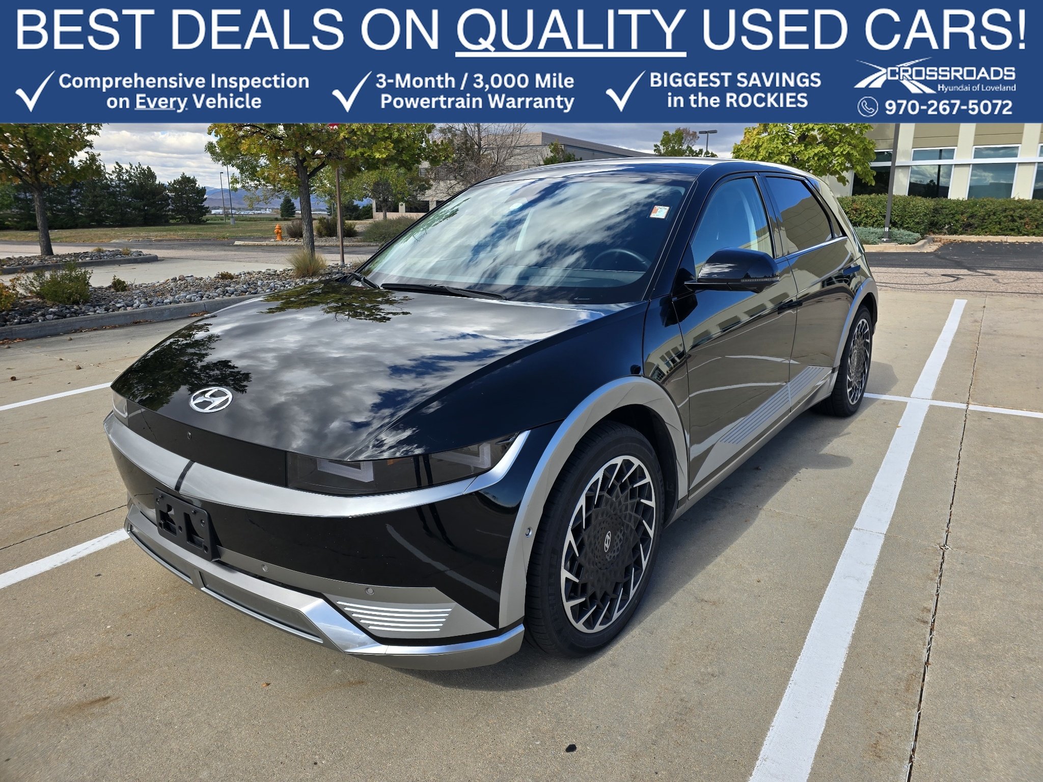 Certified Used 2024 Abyss Black Hyundai Limited image 1