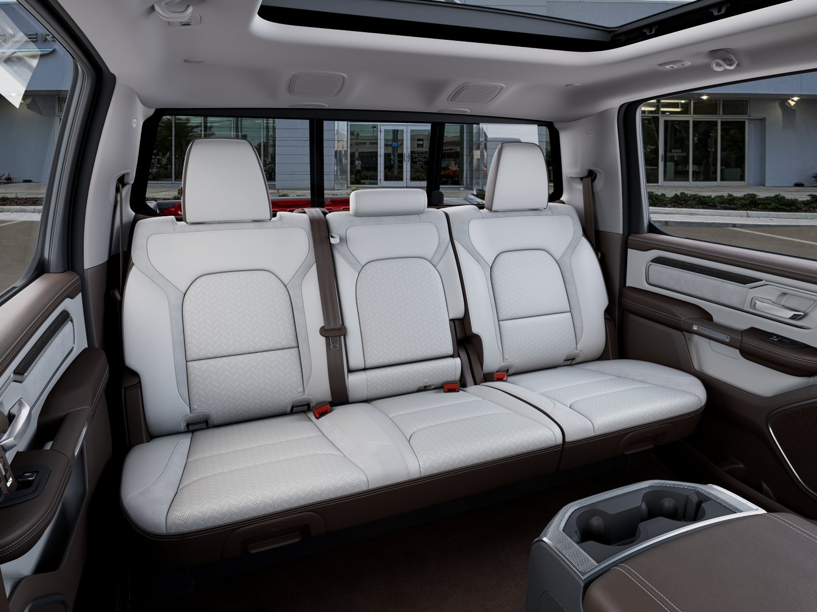 New 2026 Molten Red Pearl-Coat Exterior Paint RAM Laramie image 48