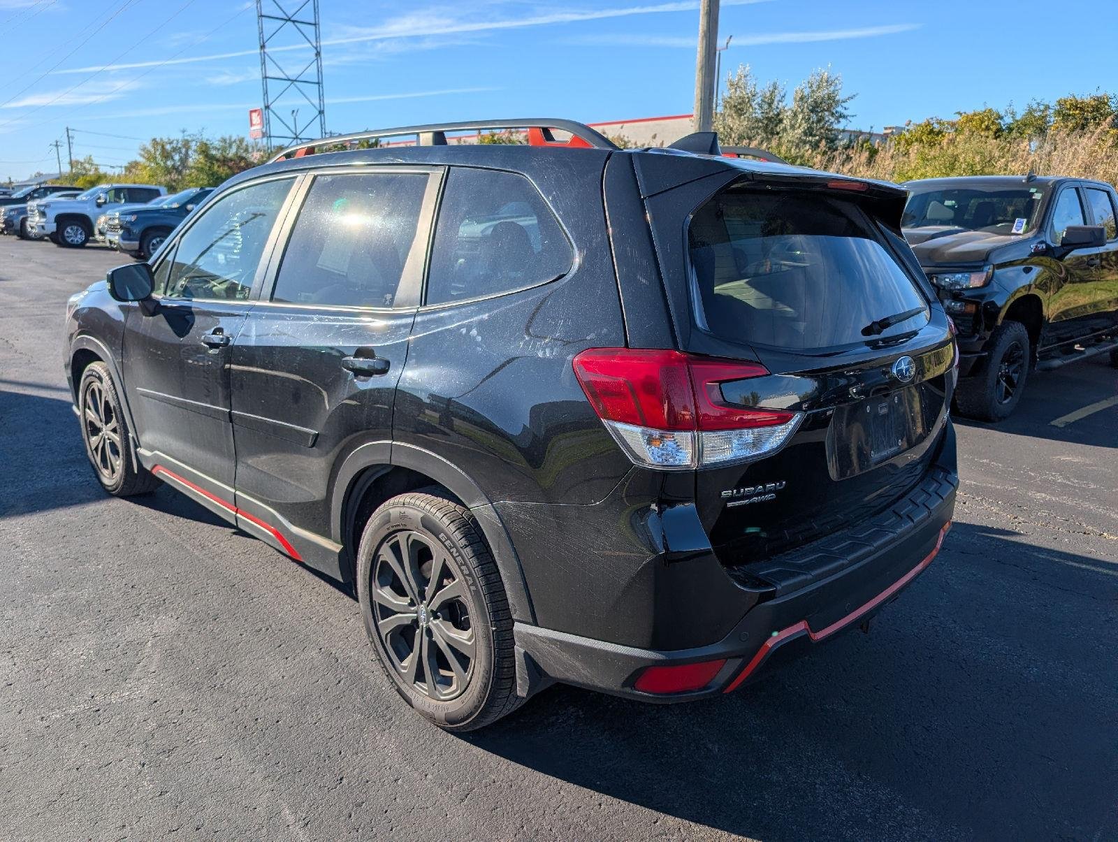 Used 2021 Crystal Black Silica Subaru Sport image 6