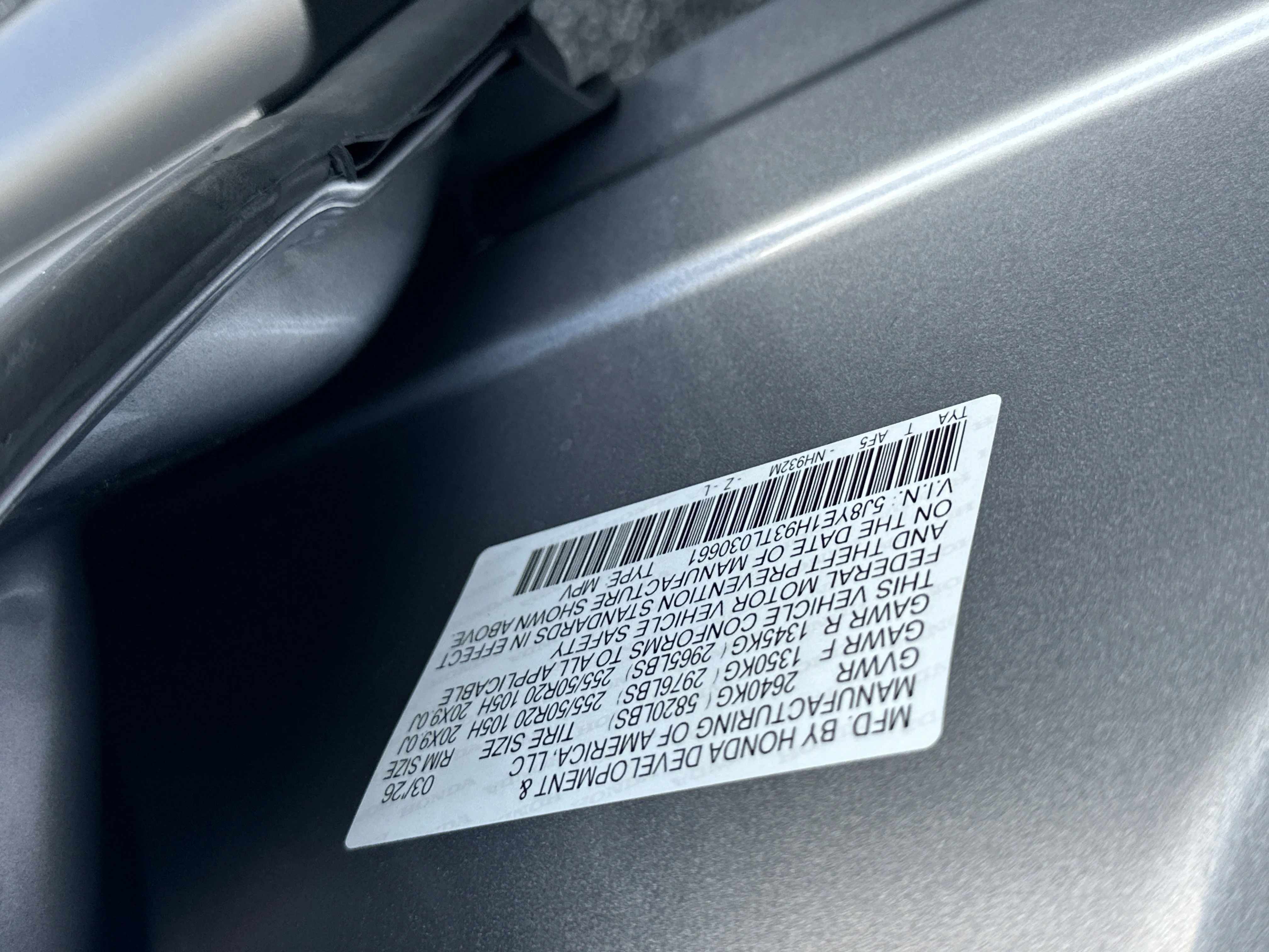New 2026 Solar Silver Metallic Acura w/A-Spec Advance Package image 28