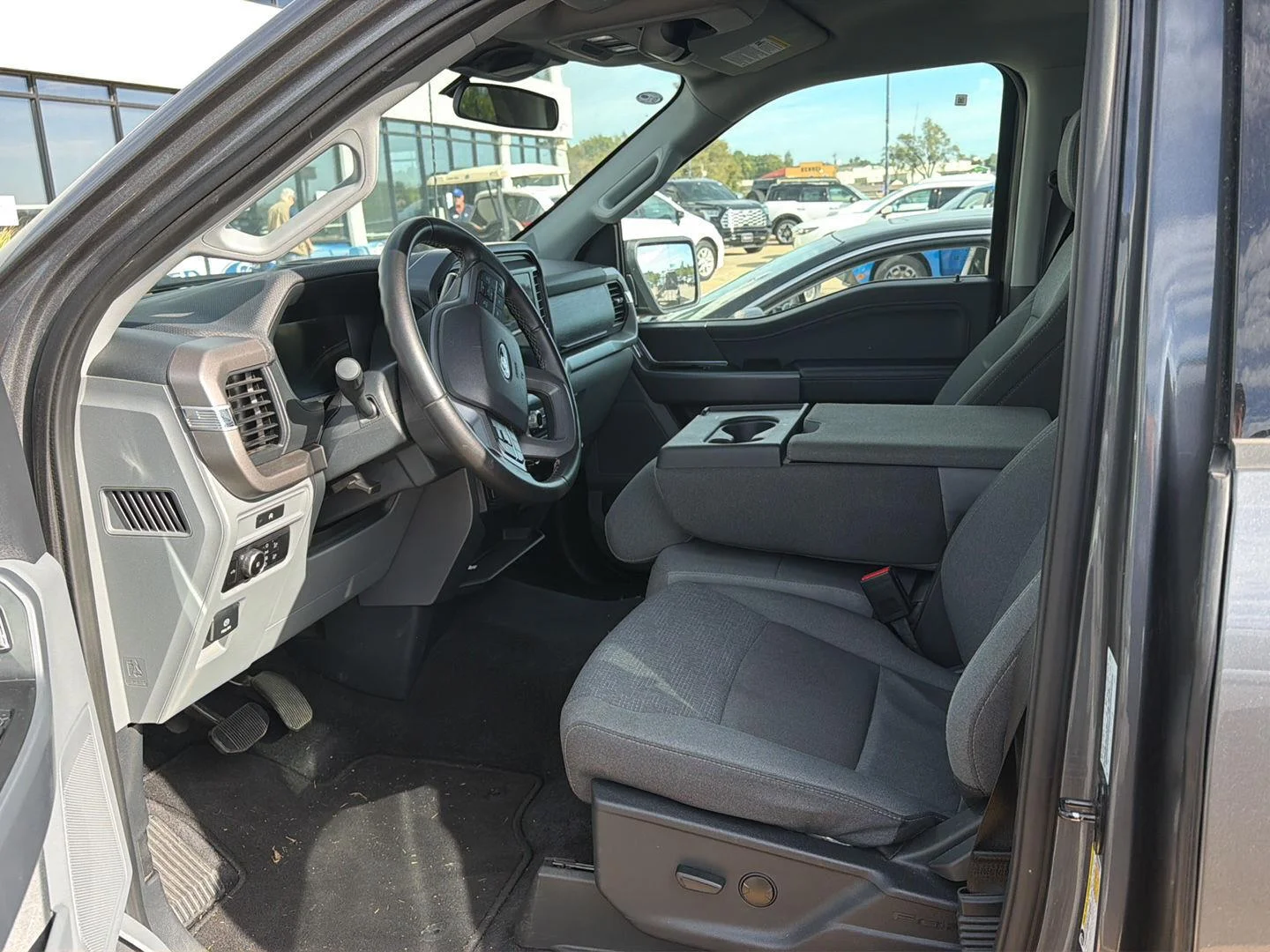 Used 2025 Carbonized Gray Ford XLT image 3