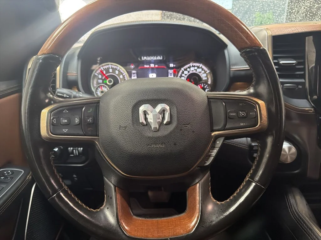 Used 2022 Ivory White Tri-Coat Pearlcoat Ram Laramie Longhorn image 16