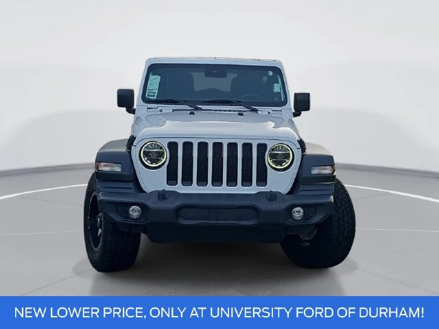 Used 2021 White Jeep Unlimited Sport Altitude image 8
