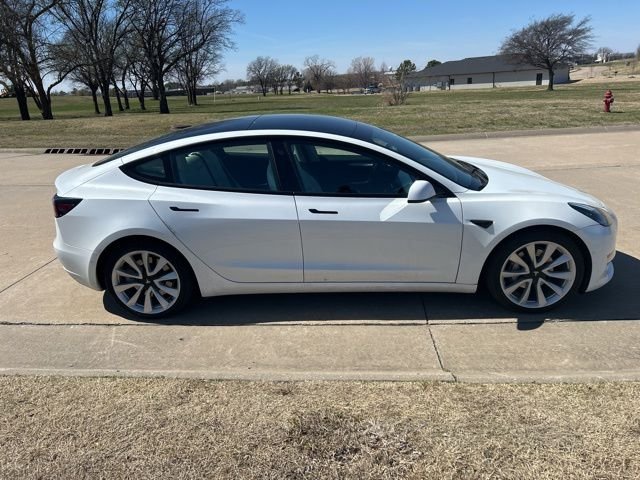 Used 2022 Tesla Model 3 Long Range with VIN 5YJ3E1EB7NF197840 for sale in Broken Arrow, OK