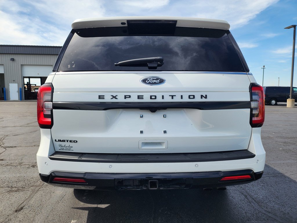 Used 2024 Star White Metallic Tri-Coat Ford Limited image 6