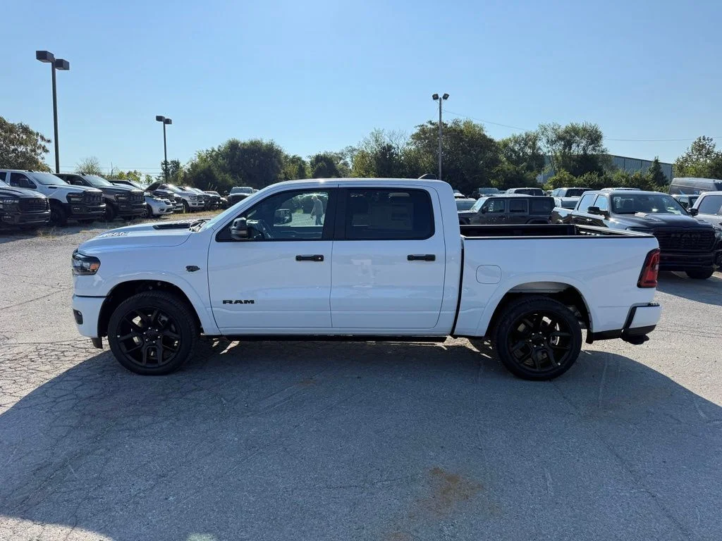 New 2027 Bright White Clear-Coat Exterior Paint RAM Laramie image 10