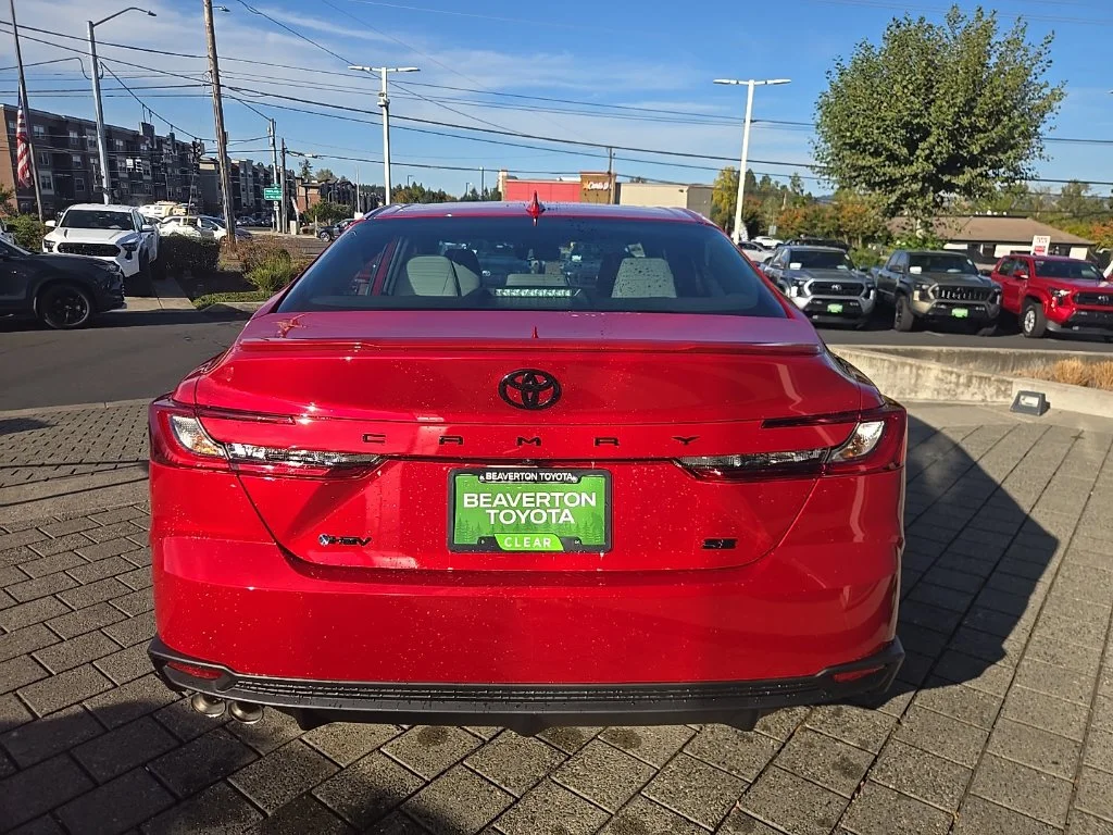 New 2026 Supersonic Red Toyota SE image 4