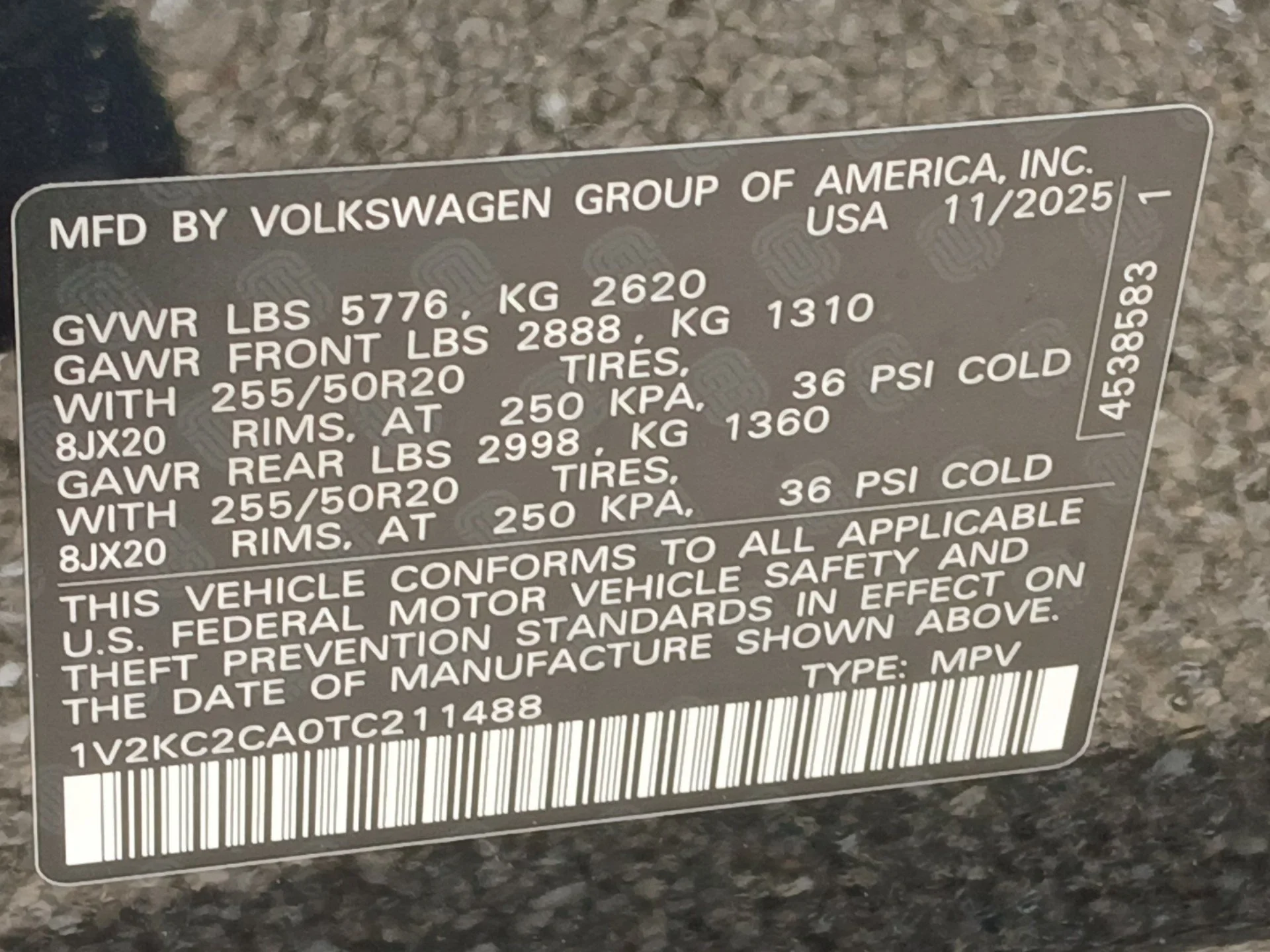 2026 Volkswagen Atlas Cross Sport SE w/Tech - Photo 18