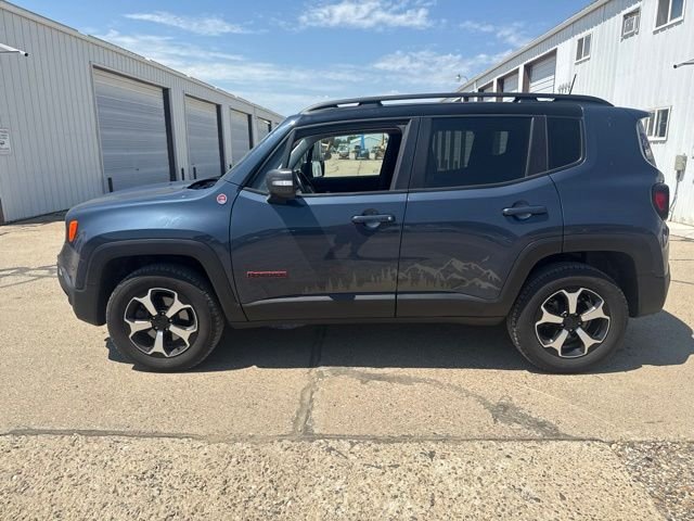 Used 2021 Blue Jeep Trailhawk image 7