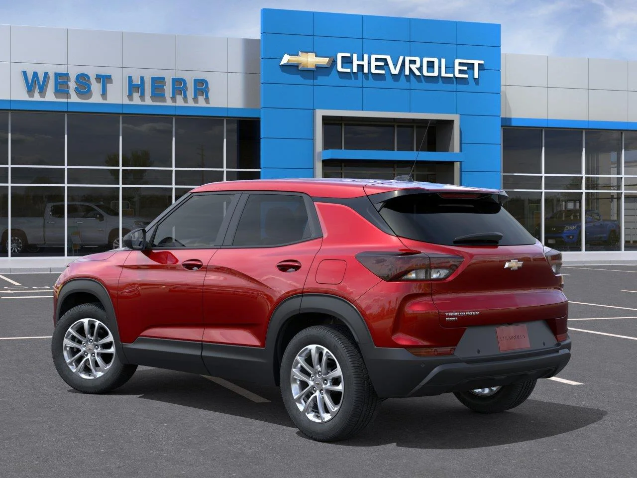 New 2026 Apex Red Chevrolet LS image 3
