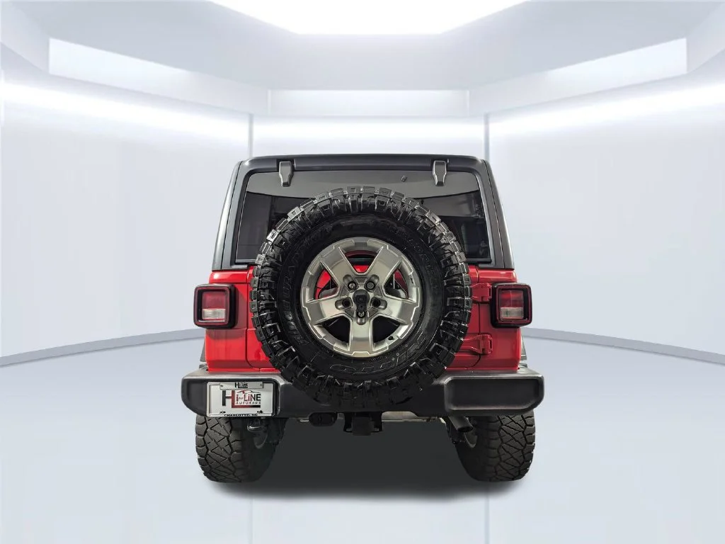 Certified Used 2020 Red Jeep Unlimited Sport S image 58