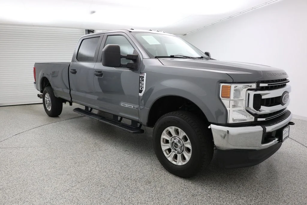 Used 2021 Carbonized Gray Metallic Ford XL 4WD Crew Cab 8