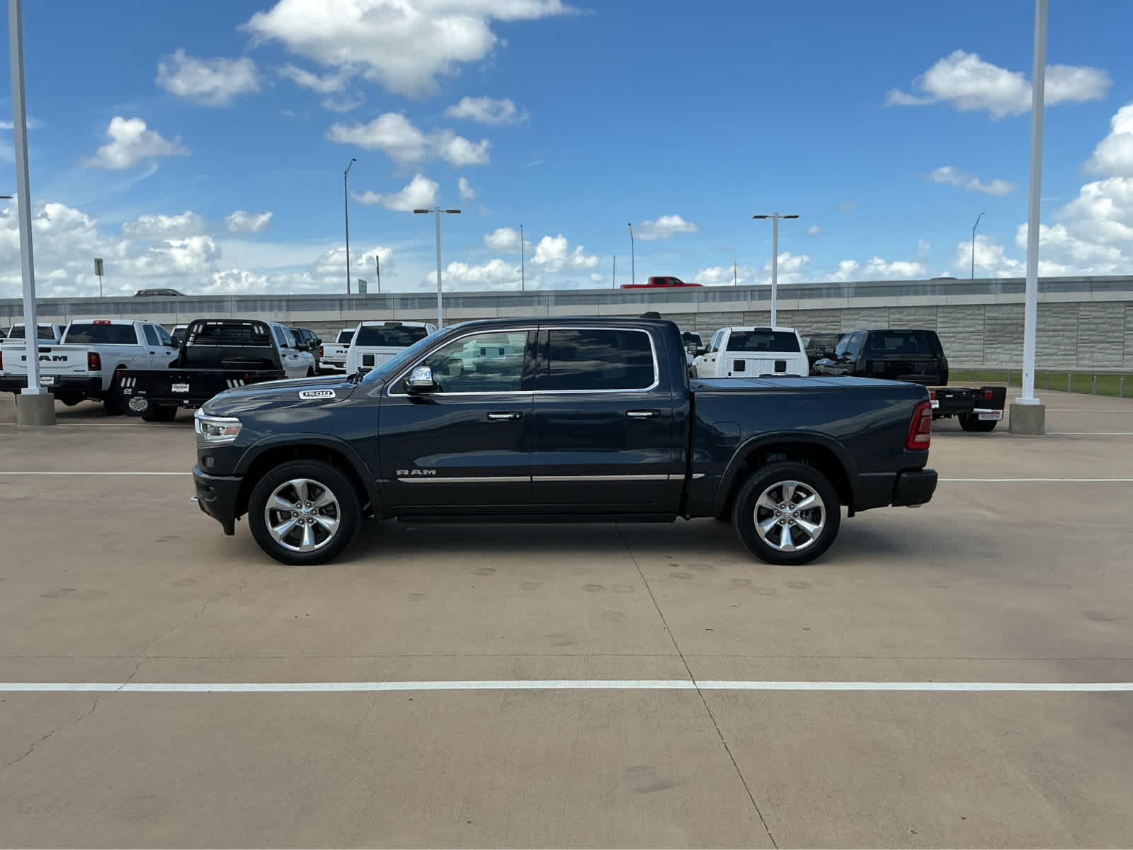 Used 2021 Maximum Steel Metallic Clearcoat Ram Limited image 12