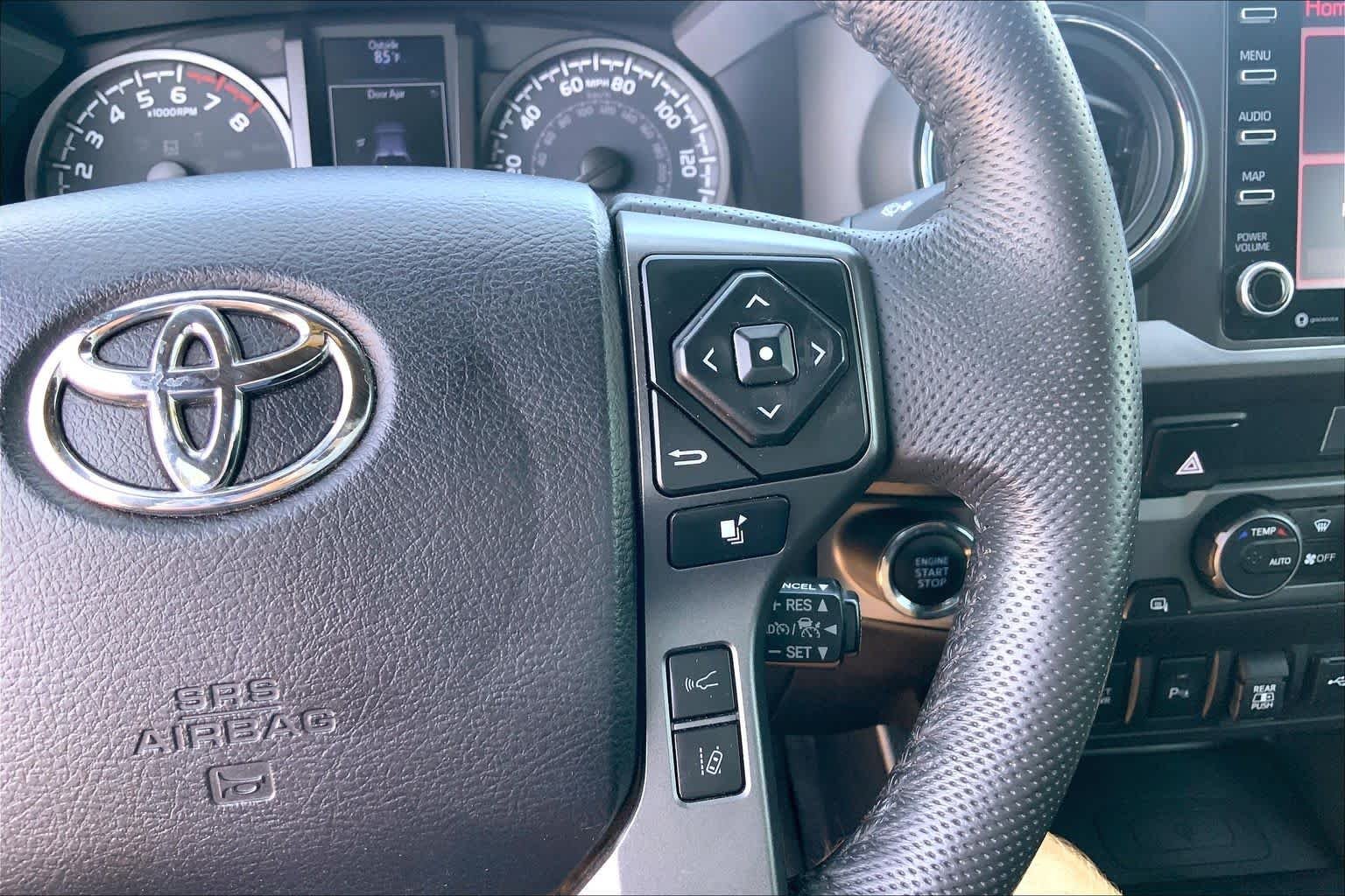 Certified Used 2021 Super White Toyota TRD Off Road image 25