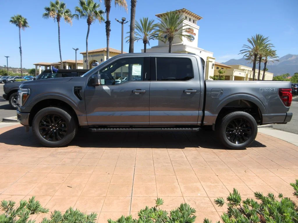 New 2026 Carbonized Gray Metallic Ford Lariat image 1
