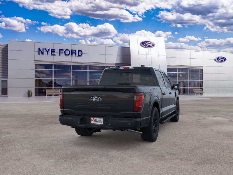 New 2026 Agate Black Metallic Ford XLT image 8