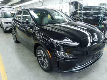 Used 2023 Hyundai Kona EV Limited with VIN KM8K53AG2PU173766 for sale in Oakland, ME