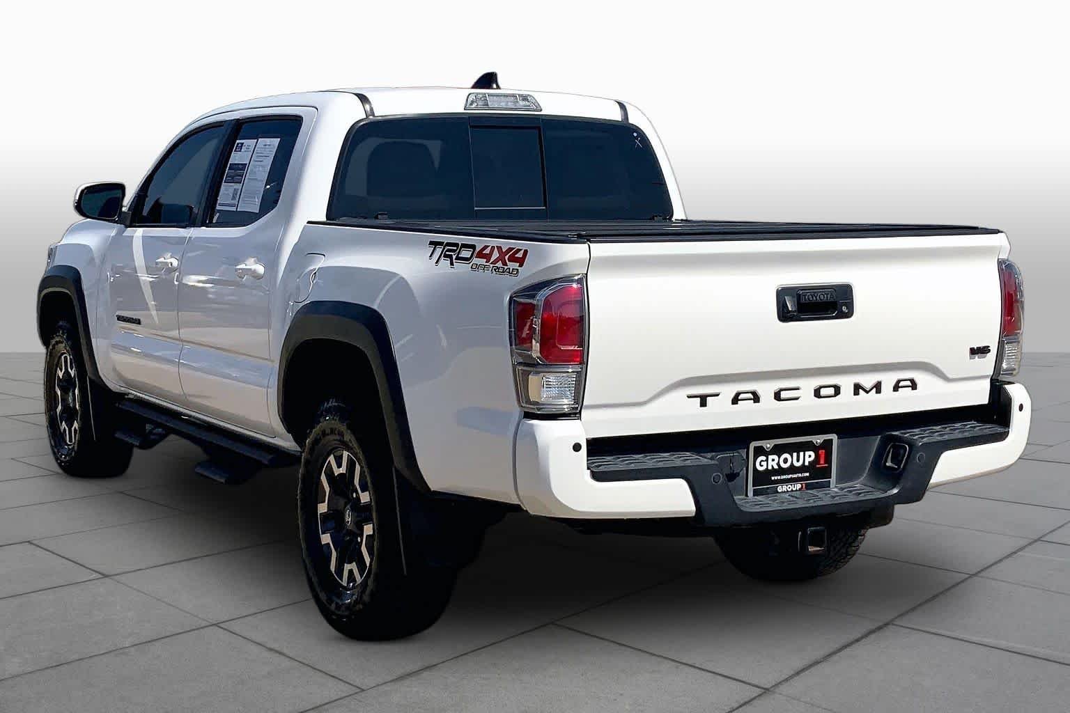Certified Used 2021 Super White Toyota TRD Off Road image 12