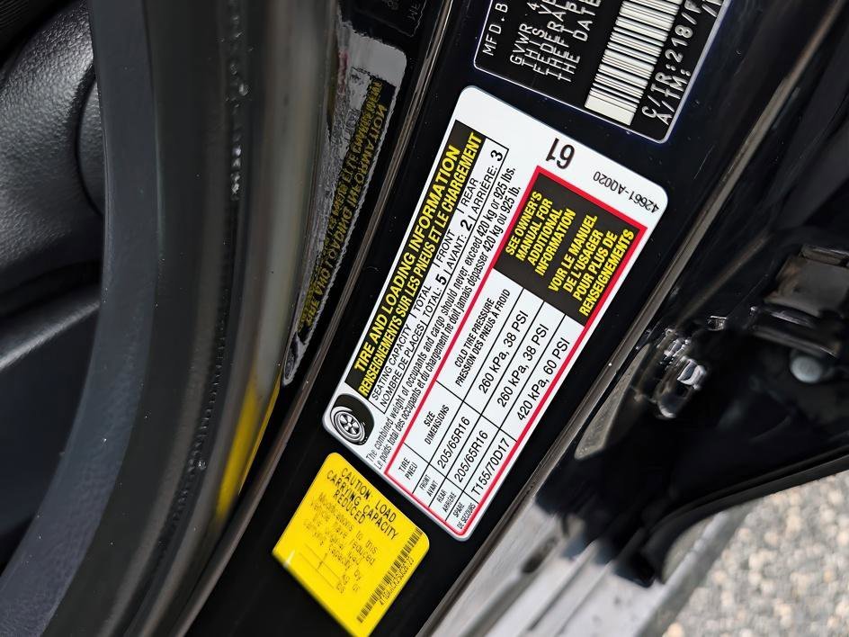 Used 2025 Midnight Black Metallic Toyota LE image 31
