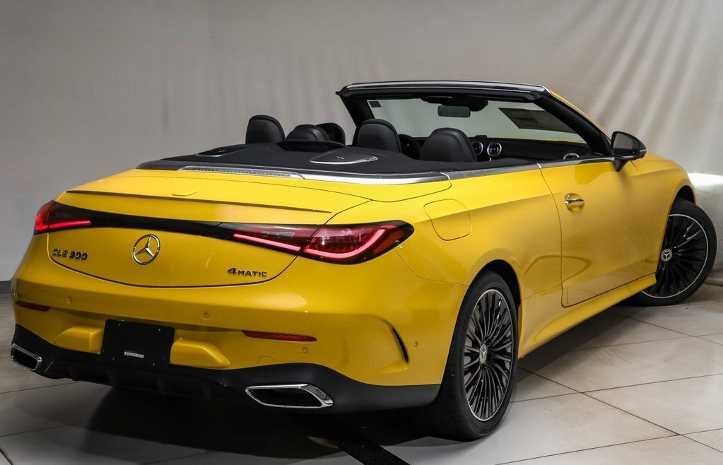 New 2026 Sun Yellow Mercedes-Benz CLE 300 image 16